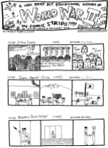 Henniker: A Brief History of World War II (in Comic Strips) (page 1)