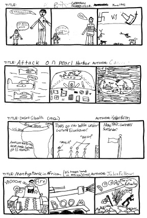 Henniker: A Brief History of World War II (in Comic Strips)